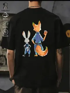 ズートピア Tシャツ 黒