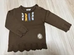 RAG MART ブラウン ニットセーター