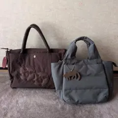 IBIZA トートバッグ＆ポリエステルトートバッグ（色:ブルーグレー）