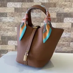 スカーフ ハンドバッグ