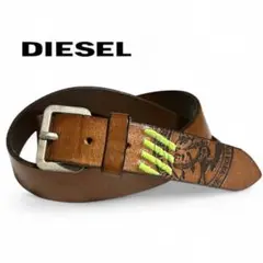 【DIESEL】 ディーゼル　メンズ　ベルト　レザー　ヴィンテージ
