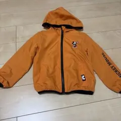MICKEY MOUSE キッズ ウィンドブレーカー オレンジ