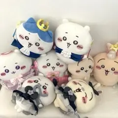ちいかわ マイメロ ハチワレ イースター うさぎ 黒猫 ぬいぐるみ