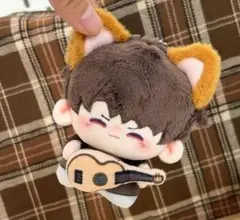 恋と深空 マヒル ギター チーター ぬいぐるみ 10cm 10センチ