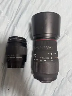 SIGMA ズームレンズ 17-70mm & 105mm マクロ 2本セット SIGMA ズームレンズ 17-70mm & 105mm マクロ 2本セット - メルカリ