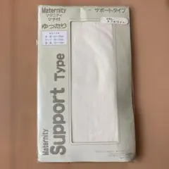 マタニティ インナー M オフホワイト タイツ　ストッキング