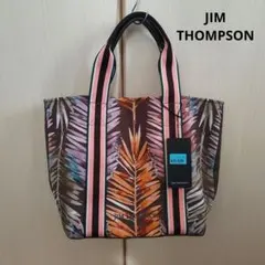 新品　JIM THOMPSON リーフ柄 トートバッグのサムネイル