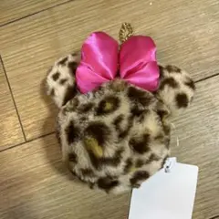 ディズニーリゾート　ポーチ　ヒョウ柄　ミニー