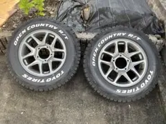 希少ジムニー純正アルミ、スパイクタイヤ付225/75-16BFGoodrich 希少ジムニー純正アルミ、スパイクタイヤ付225/75-16BFGoodrich - メルカリ