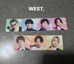 WE ARE！ CD特典シール WEST．