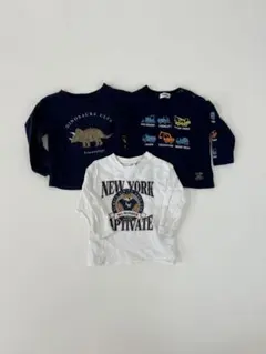 長袖 カットソー 90 95 100cm プティマイン