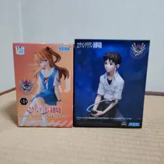 ヱヴァンゲリヲン 碇シンジ 式波アスカ フィギュアセット