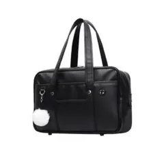 スクールバッグ　スクバ　ブラックA4対応　新品未使用