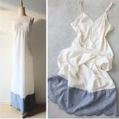 USAヴィンテージ ランジェリーキャミソール ワンピース スリップ