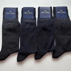 Brooks Brothers ビジネスソックス 4足25-27cmのサムネイル