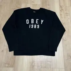 OBEY オベイ　スウェット　トレーナー　Mのサムネイル