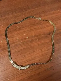 M7 クリスチャンディオール　ゴールドネックレス