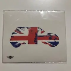 ミニカーシルエット イギリス国旗デザイン　マウスパッド