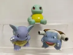 ゼニガメ カメール カメックス ポケモン フィギュア モンコレ TOMY