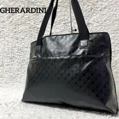 ✨激レア✨ゲラルディーニ ソフティ トートバッグ A4収納可能 肩掛け可 黒のサムネイル
