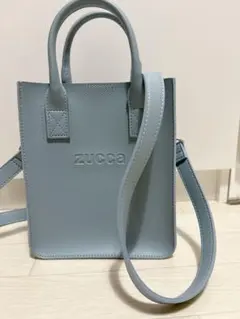 ZUCCa定番のフェイクレザーロゴバック