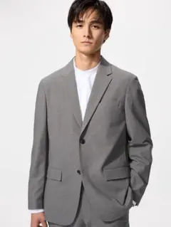 1回着 ユニクロ 25年モデル 感動ジャケット 感動パンツ セットアップ M