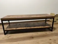 【送料込】テレビ台(ローボードステイン 120N)