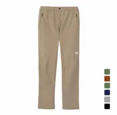 【新品未使用】ノースフェイス　アルパインライトパンツ　ケルプタン　Mサイズ