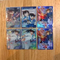名探偵コナン カード 江戸川コナン&毛利蘭 SR PR R セット