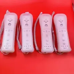任天堂✨Wiiリモコン 白4本 4個 4つ 4台 WiiUコントローラー セット
