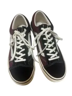 新品⭐︎《VANS》OLD SKOOL ワイン/ブラック/マルチ(26cm)