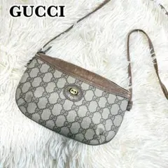 GUCCI　オールドグッチ　ショルダー　アクセサリーポーチ　PVC