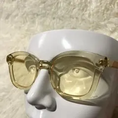 美品☆The Silent Soul サングラスクリアイエローMENSアイウェアのサムネイル