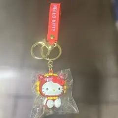 沖縄限定 ハローキティ シーサー ラバーキーホルダー - メルカリ