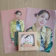 ローソンNiziUくじ ラバーキーホルダー・クリアファイル マコセット