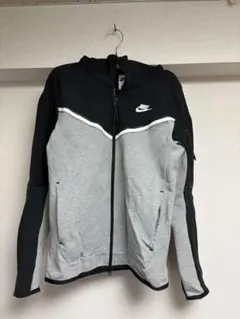 Nike テックフリース　グレー/ブラック セットアップ　S