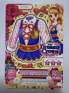 アイカツカード　カントリースケアクロウトップス
