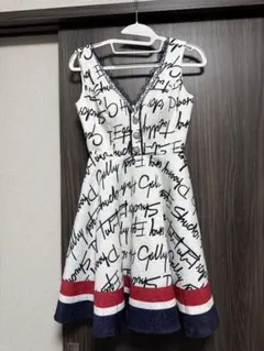 アンディノースリーブAラインワンピース S