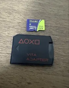 Aeuln SDカード256GB と　PS Vitaメモリーカード変換アダプター