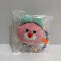 mojojojo ビーズチェーン付きフェイスマスコット2 ピンク