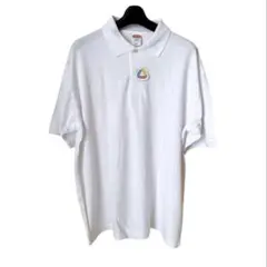 【新品】ユナイテッドアスレ　メンズポロシャツ　大きいサイズ　XXL 白　速乾