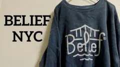 レア!BELIEF NYC ビリーフ スウェット ロゴ フェードのサムネイル
