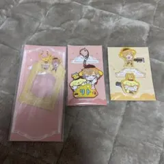 宇佐美リト サンリオ カードホルダー おなまえラバーキーホルダー ヘアクリップ