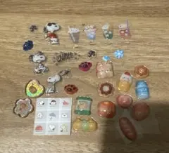 こげぱん　スヌーピー　おはじきシール　タイルシール　ぷくぷくシール