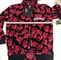 訳あり 未使用　XXL ジップアップ　B系　ベロア　HIPHOP ファッション