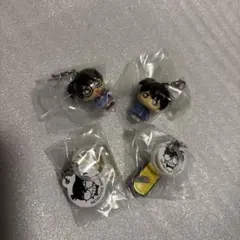 名探偵コナン　めじるしアクセサリー３　コナン＆新一＆グッズ2点