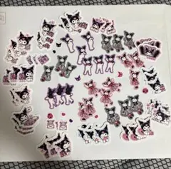 クロミ　フレークシール　セット　サンリオ　シール