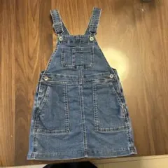 UNIQLO デニムジャンパースカート キッズ
