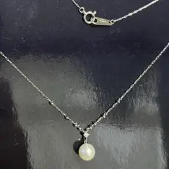 ヴァンドーム青山　パールダイヤ　Pt950 Pt850 ネックレス