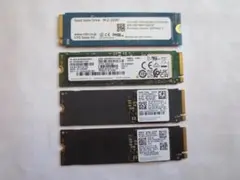 M.2 2280 NVMe SSD 256GB 4枚セット